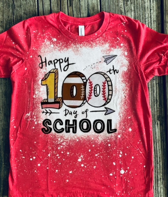 Happy 100th Day of School - Sports