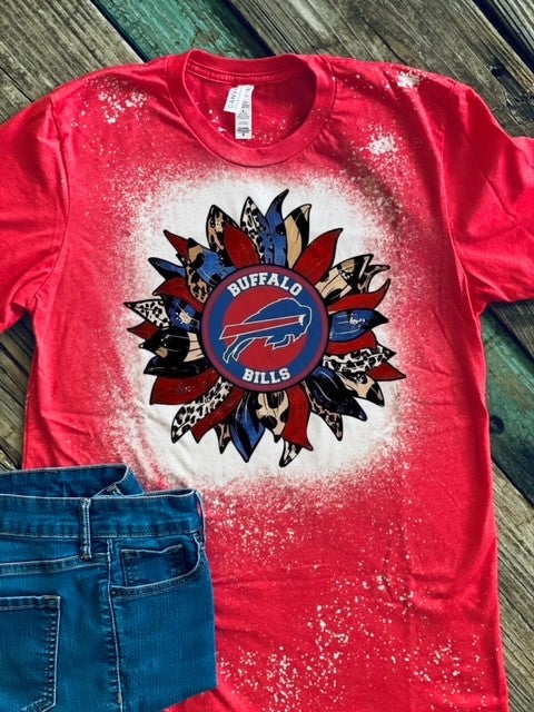 red buffalo bills t shirt