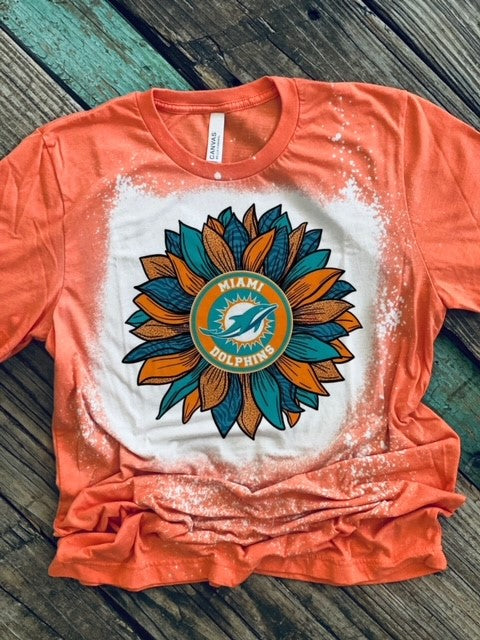 Miami Dolphins Sunflower