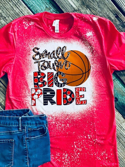 Small Town Red/Black Basketball