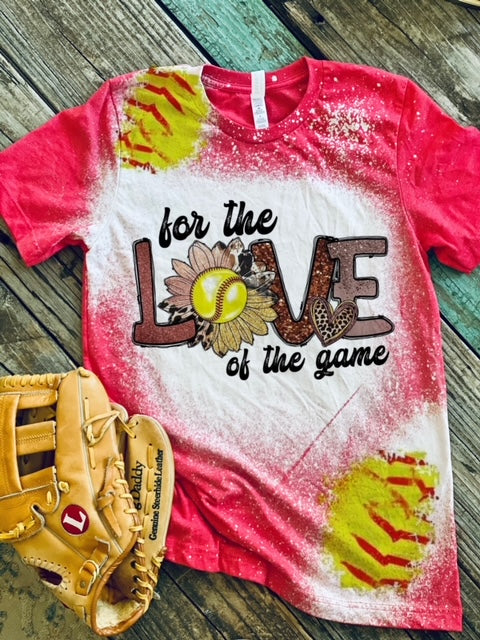 Baseball/Softball Sunflower Love