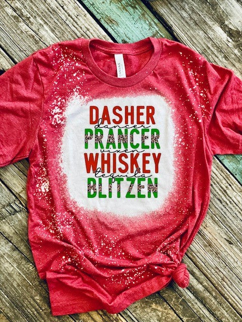 Dancer Prancer Whiskey Blitzen