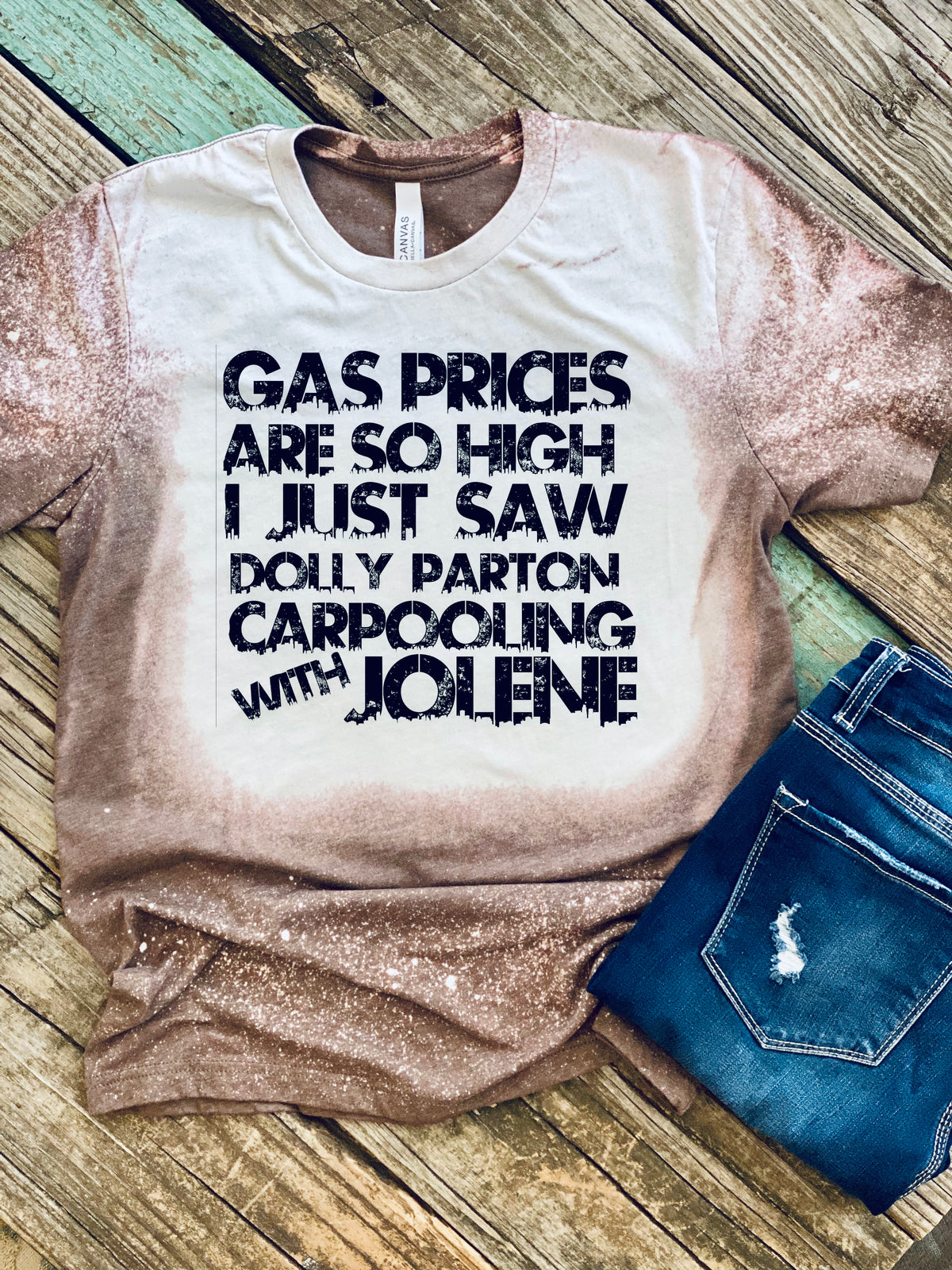 Gas prices are so high Dolly and Jolene