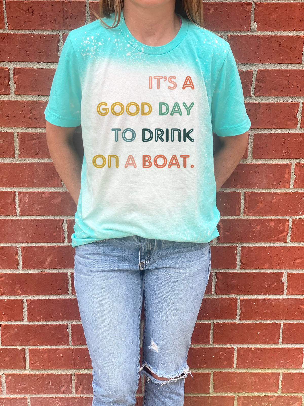 It’s A good day to drink on a boat