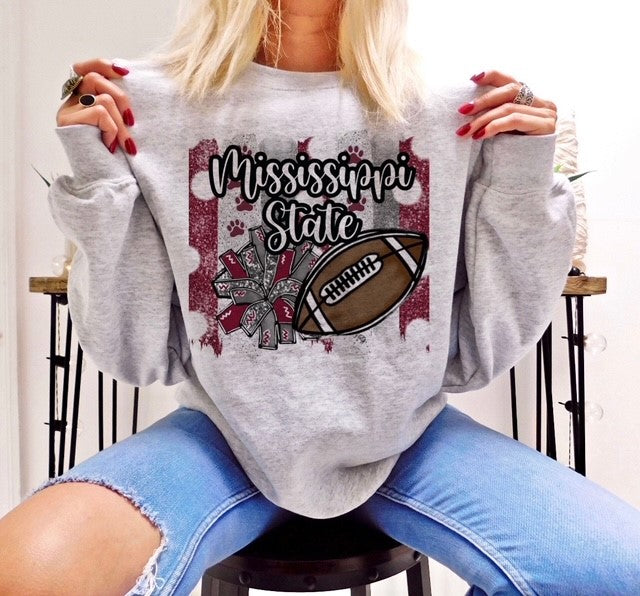 Mississippi State brushstroke