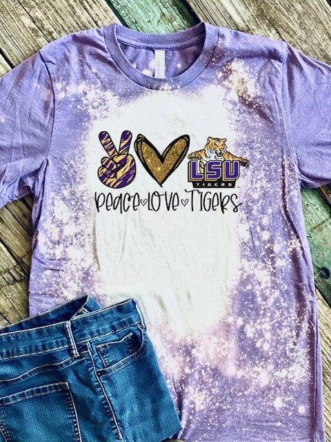 Peace Love LSU