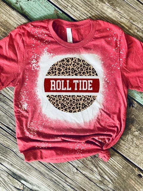 Roll Tide Leopard Round