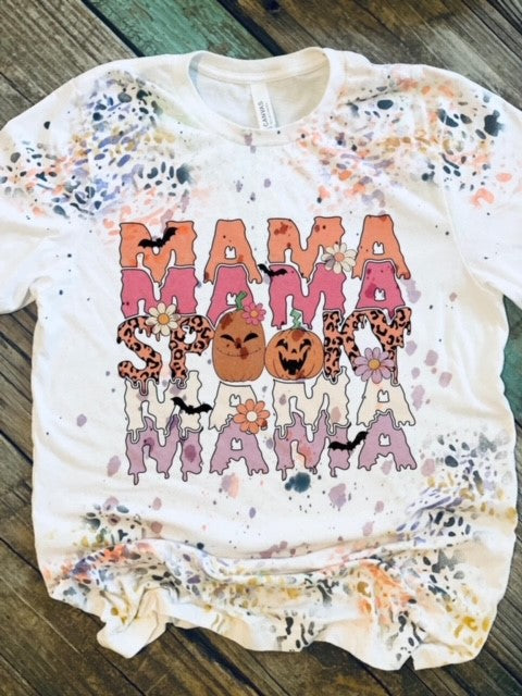 Spooky Mama splatter paint